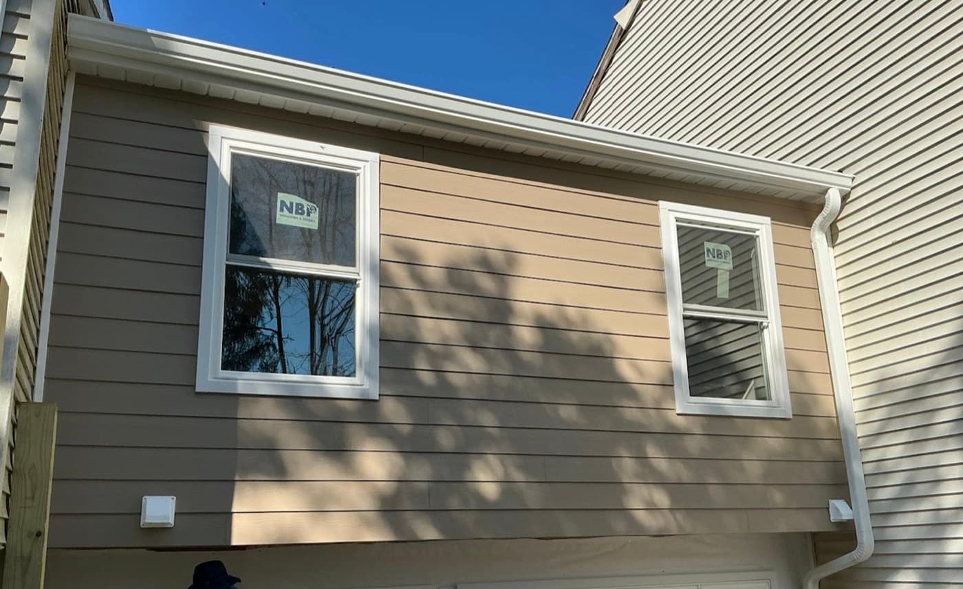 Siding project across the DMV