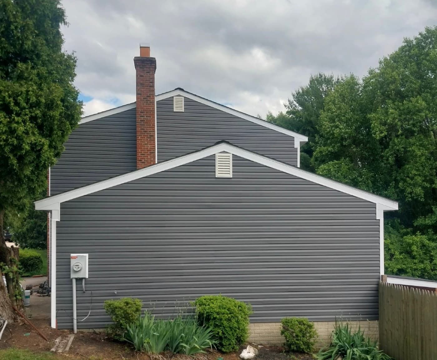 Siding project across the DMV
